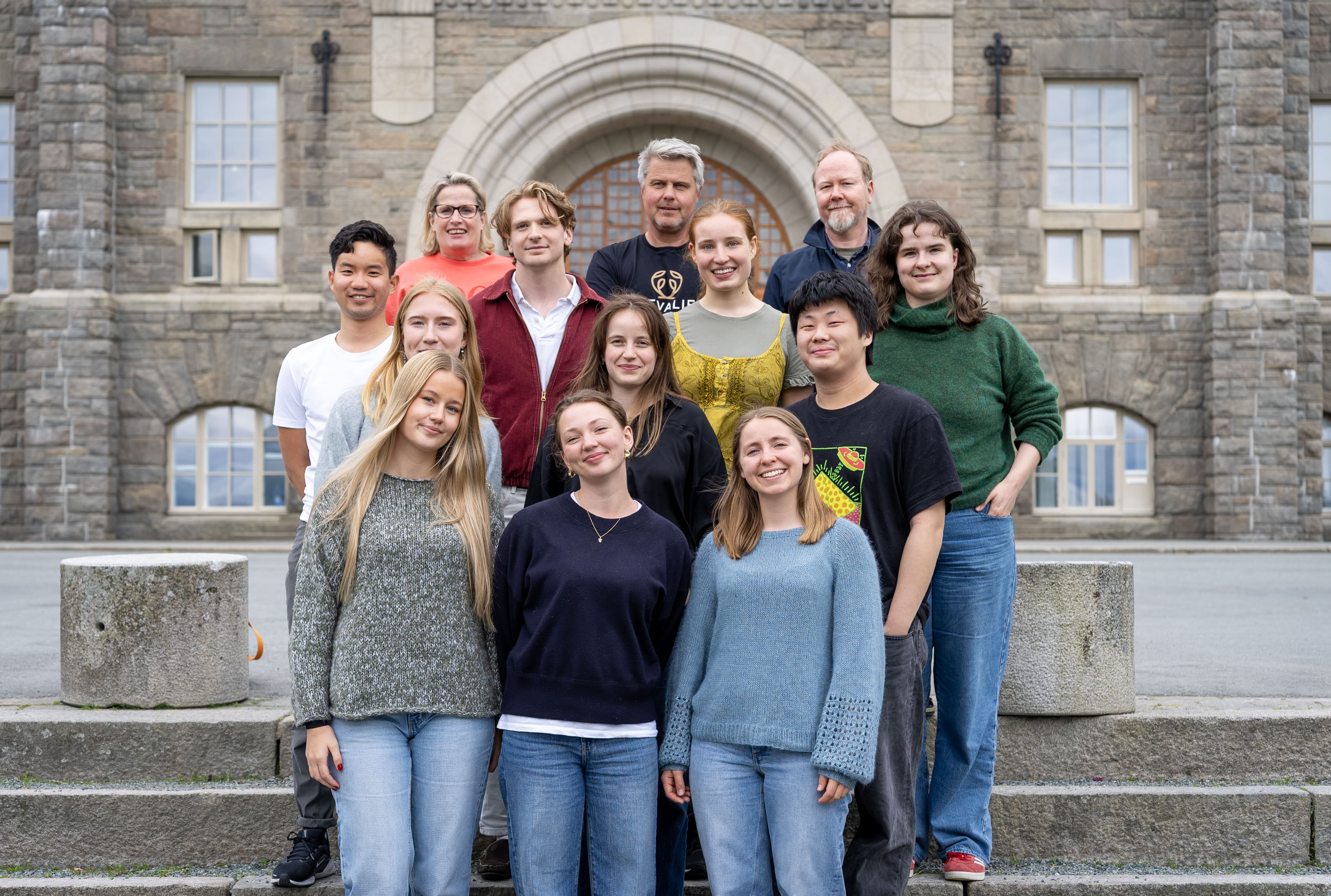 Gruppebilde av UngEnergi- og UngKlima-redaksjonene.